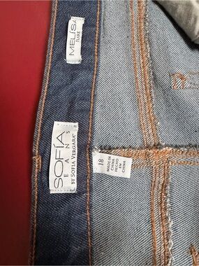 sofia by sofia vergara Blue Denim Flare Jeans